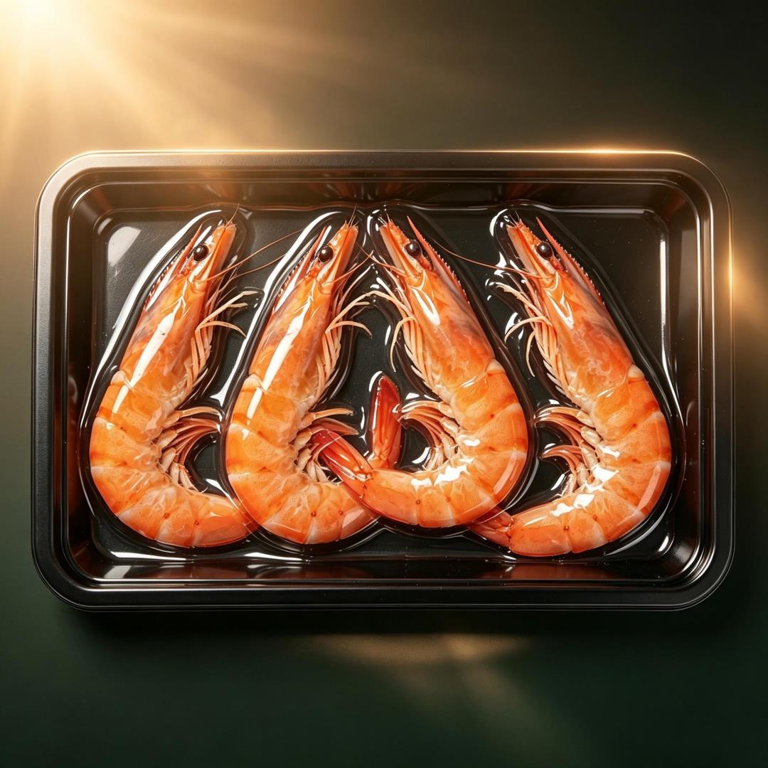 食品级 PP 贴体盒 | 耐高低温 | 海鲜真空保鲜