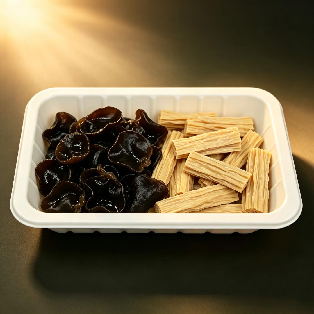 白色分格托盘 | PP 材质 | 凉菜食材陈列